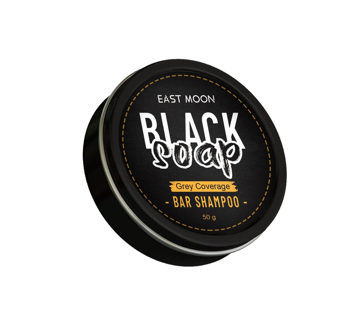 EAST MOON - Black Soap Bar Shampoo